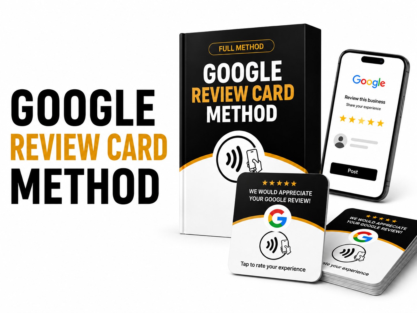 Google Review Card Method — Supplier + Step-by-Step Guide